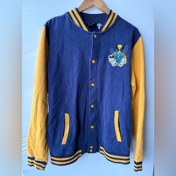 Marvel Other - Wolverine snap button jacket • Men’s unsized